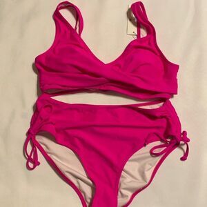 Beachsissi size large two piece bikini NWT